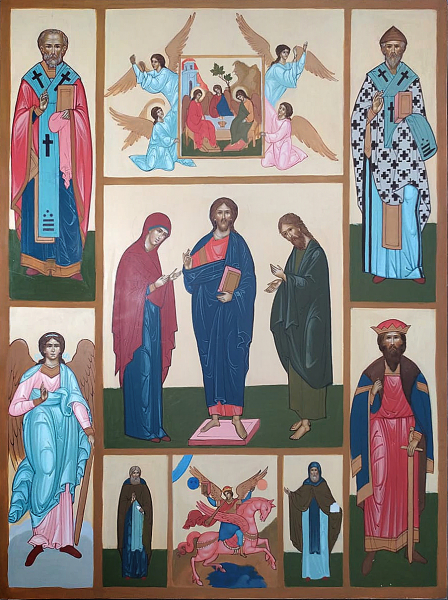 Деисус, писаная икона