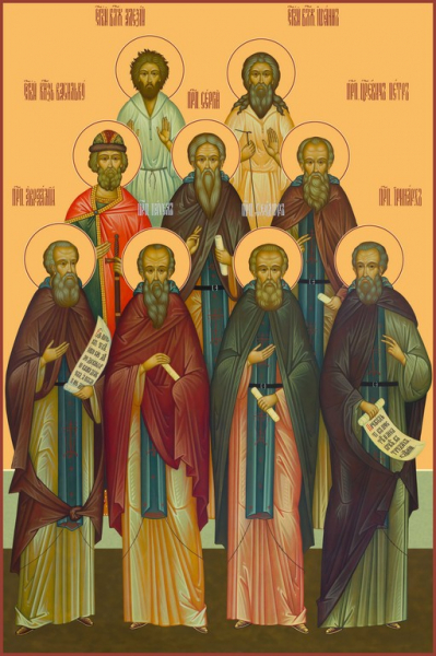 Собор Ростовских Святых, икона (арт.5811)