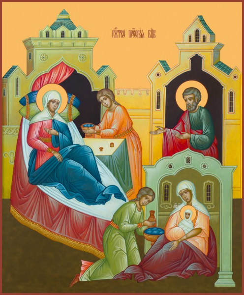 Рождество Богородицы, икона (арт.5847)