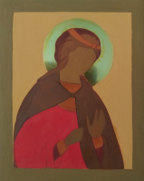 Христина Кесарийская, мученица, писаная икона