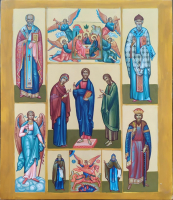 Деисус, писаная икона