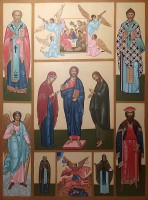 Деисус, писаная икона